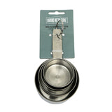 Maatcups RVS Set van 4 - BrandNewCake