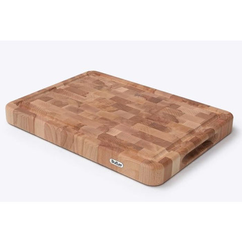 Snijplank BEUK kops met sapgoot, 40 x 30 x 4 cm - Butler