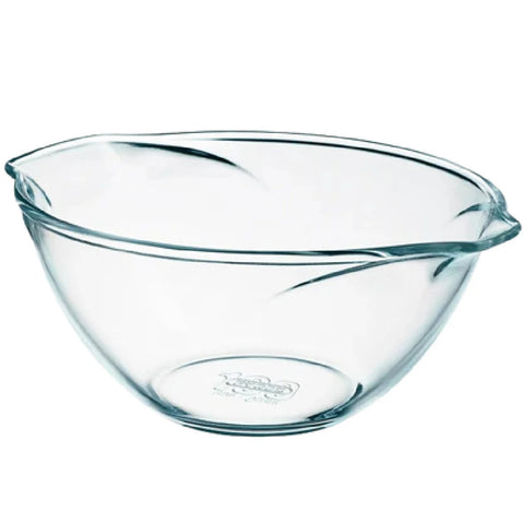 Beslagkom Glas Vintage 2,8L (28x23x11cm) - Pyrex