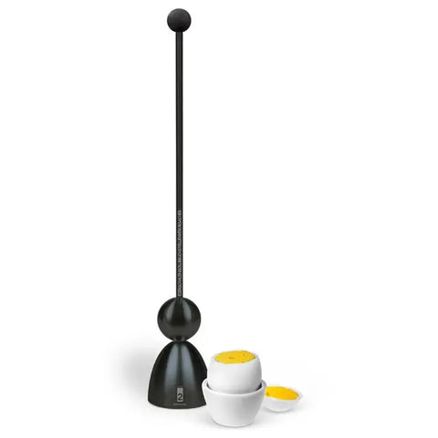 Ei Onttopper Clack Zwart RVS - Take 2