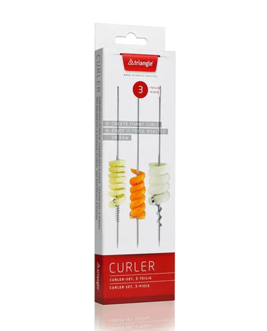 Curler set 3-delig - Triangle